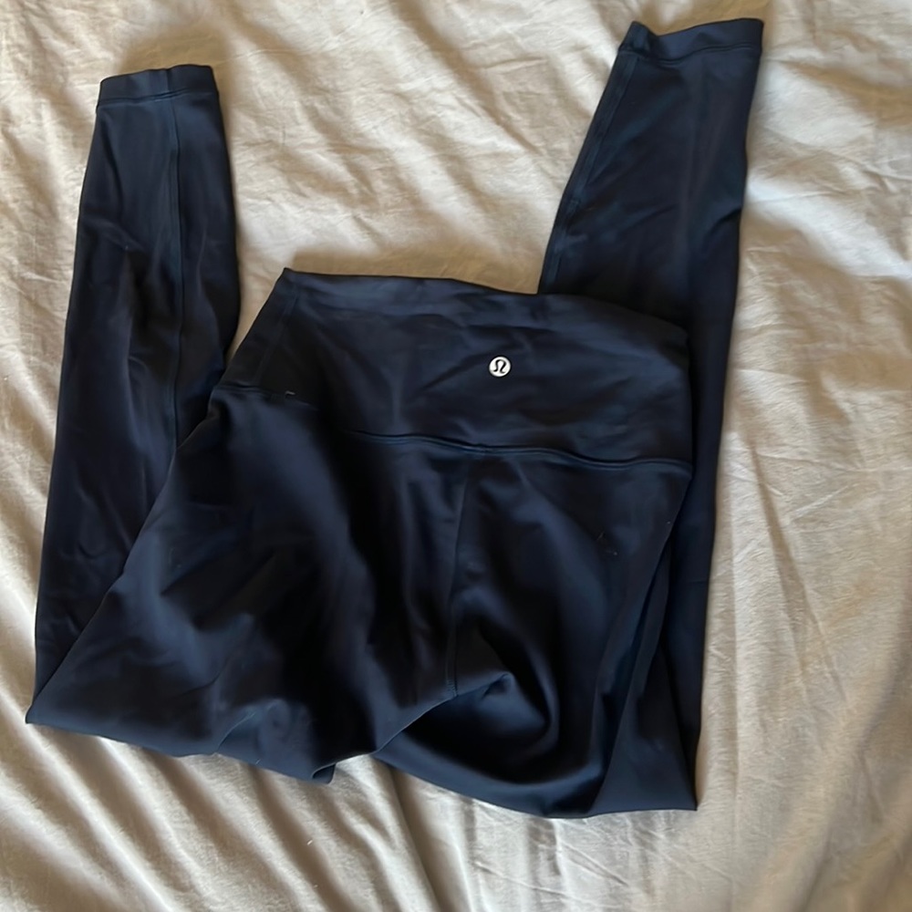 Navy blue lululemon leggings